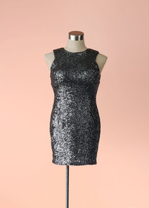Products: New Look - Sequin Bodycon Dress, Size 14-16 - Styled in Seconds