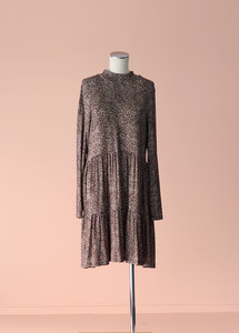 Products: Forever New - Animal Print Smock Dress, Size 14-16 - Styled in Seconds
