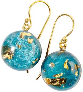 Wila Fashion Jewellery Zsiska Colourful Jewellery: 4410502TEALQ00 PHILO teal short hook