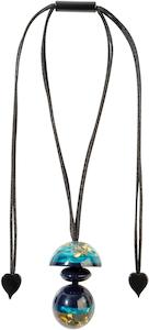 Wila Fashion Jewellery Zsiska Colourful Jewellery: 4410202TEALQ00 PHILO teal adj