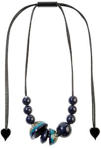 Wila Fashion Jewellery Zsiska Colourful Jewellery: 4410101TEALQ10 PHILO teal adj