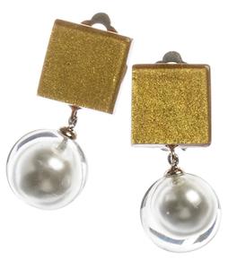 Bubbling Pearls: 2340503PG01Q00 VINTAGE PEARLS goldpearl stud