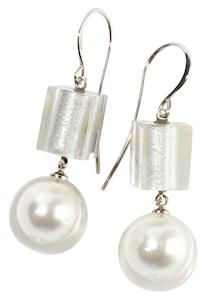 Bubbling Pearls: 2340502PS01Q00 VINTAGE PEARLS silverpearl short hook