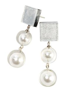 2340501PS01Q00 VINTAGE PEARLS silverpearl stud