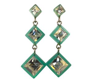 NZE009 Green Diamante Er
