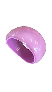 Bracelets: 4010303PURPQ0M COLOURFUL BEADS Purple M