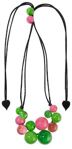 1190103GPINQ14 BOLAS green/pink adj