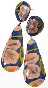 9400501BLUEQ00  NELL  blue stud