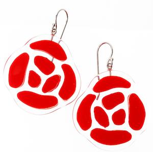 1430501REDDQ00 ROSELYN red short hook