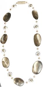 8420151S00PQ15 AMOR silverpigment magnet clasp