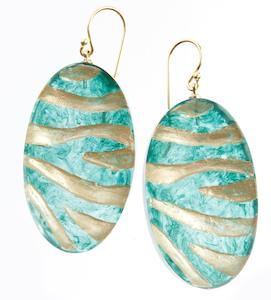 4430502GREEQ00 LILITH rose gold - emerald short hook