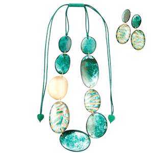 4430101GREEQSET LILITH rose gold - emerald adj