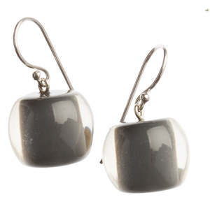 Colourful Beads Earrings: 40105039232Q00 COLOURFULBEADS grey short hook