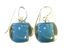 Colourful Beads Earrings: 40105039192Q00 COLOURFUL BEADS Blue short hook