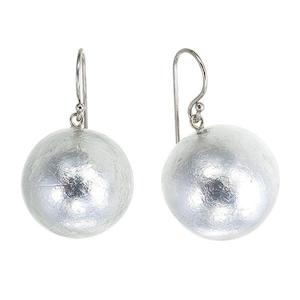 Mixed Earrings: 5290504S000Q00 MEMPHIS silver foil short hook