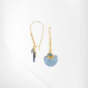 FH12--67785 LUMIERE ET NACRE-Gwen  blue medium hooks