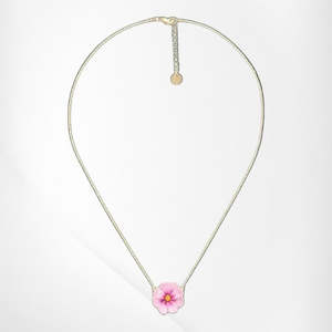 Franck Herval: FH1564352 LOULOU   cosmos flower pendant necklace