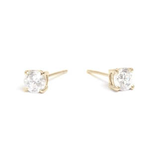 A C Oslo: Pure Steel Studs with Crystals