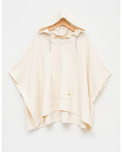 Poncho: Stella + Gemma - Indie Poncho - buttercream