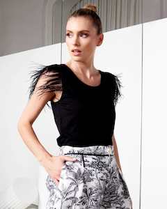 Tops: Fate + Becker Enchanted Top - Black