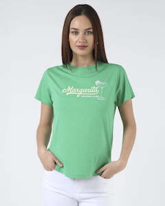 Clothing: Stella + Gemma Ace T-Shirt - Fern Margarita