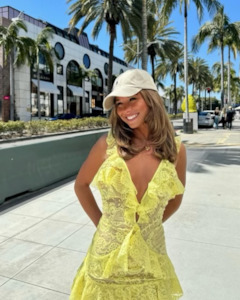 39 Rentals: Tutti Fruity Ruffles Dress