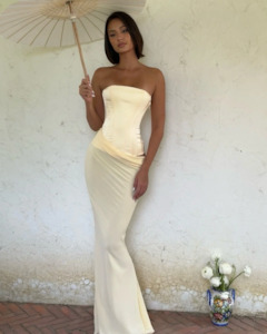 Clara Dress | Yellow (S)