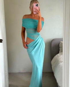 Benni: Nico Dress | Aqua