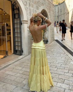 Athena Dress | Yellow