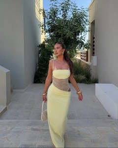 Compliment Me Dress | Lemon