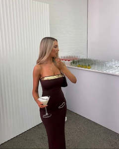 Eos Sequin Maxi Dress