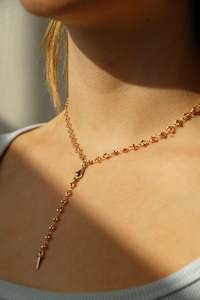 Jaymie Choker Necklace - Gold