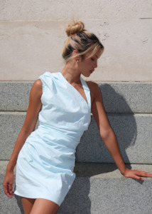 Mini: Azul Gathered Mini ice Blue