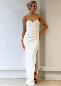 Strapless: Bisous Gown Ivory