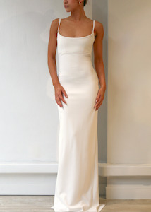 White: Bailey Gown White
