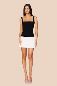 Desiree Black/White Mini