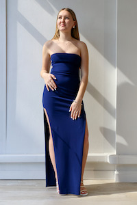 *BUY NOW* Flaunt Gown Navy (Size S - L)