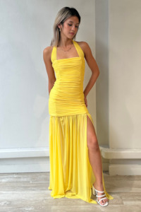 Thrill Gown Lemon