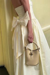 Frances Strapless Bow Maxi