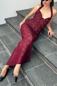 Full Length: Mystique Halter Gown