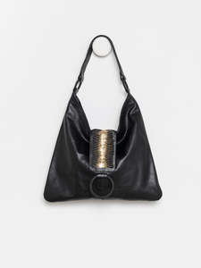 Urban Edge Shoulder Bag Gold