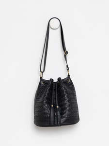 Woven Shoulder Bag