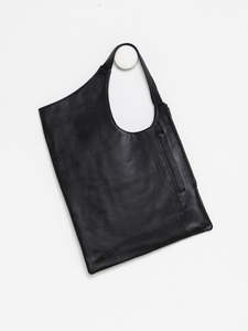 X.LAB Leather Bag Black