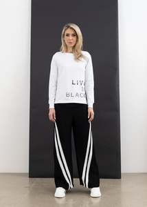 X Lab Tops: Live in Black Tee