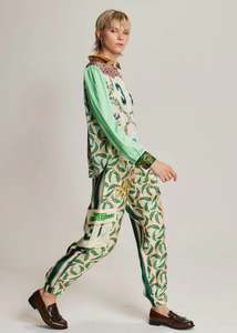 Gianna Cargo Pants - Sporty Jade