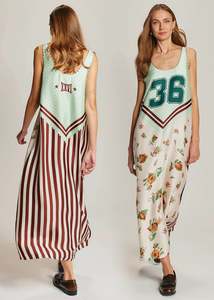 X Lab Dresses: Allison Sleeveless Dress - Sporty Jade