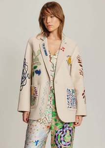 Juliana Wool Jacket - Shipibo
