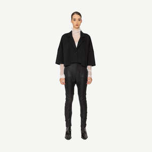 Tova Pant - Black - Bone + Arrow