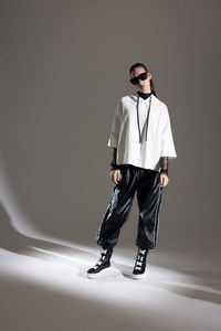 Bone Arrow Summer: Noliv Hoody - White - Bone + Arrow