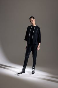 Noliv Hoody - Black - Bone + Arrow